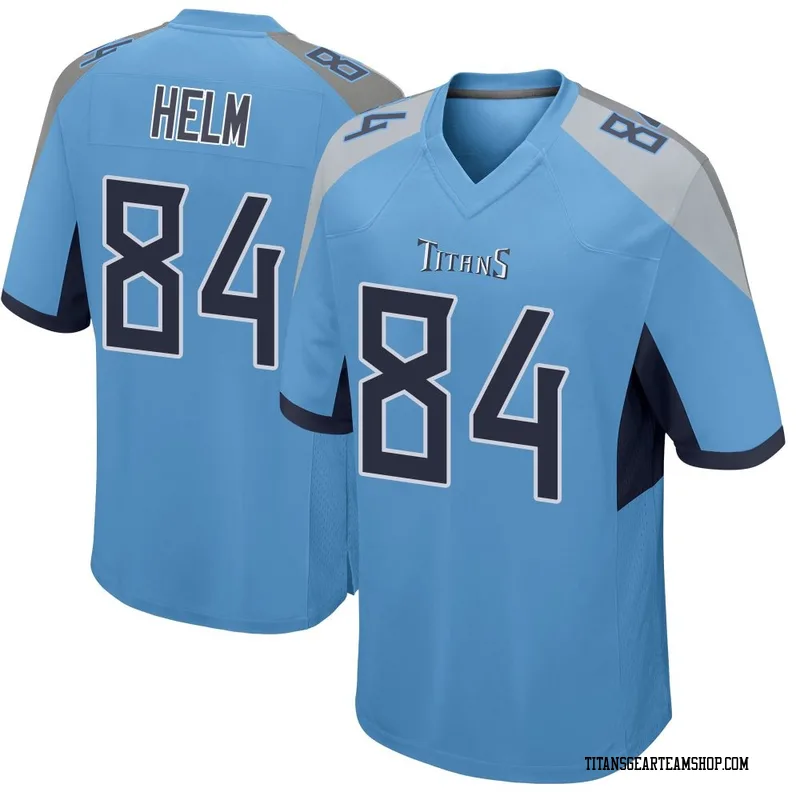 Youth Gunnar Helm Tennessee Titans Nike Game Jersey - Light Blue
