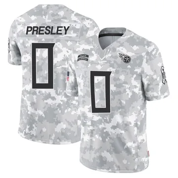 Youth Hal Presley Tennessee Titans Nike Limited 2024 Salute to Service Jersey - Arctic Camo