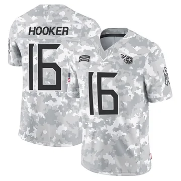 Youth Hendon Hooker Tennessee Titans Nike Limited 2024 Salute to Service Jersey - Arctic Camo