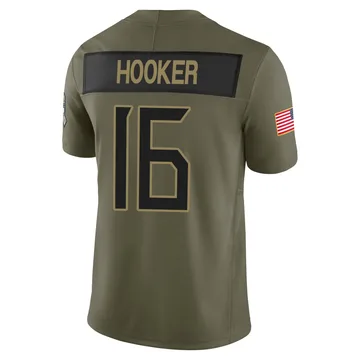 Youth Hendon Hooker Tennessee Titans Nike Limited 2025 Salute to Service Jersey - Olive