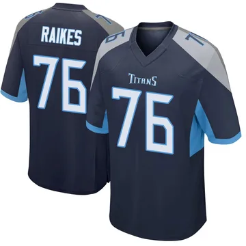Youth Isaiah Raikes Tennessee Titans Nike Game Jersey - Navy