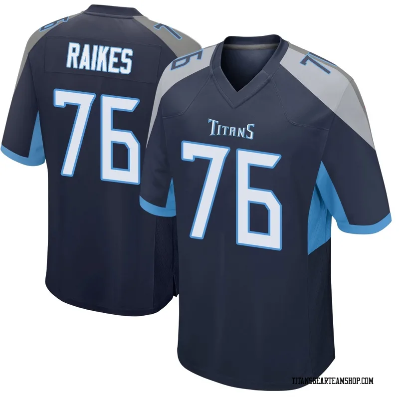 Youth Isaiah Raikes Tennessee Titans Nike Game Jersey - Navy