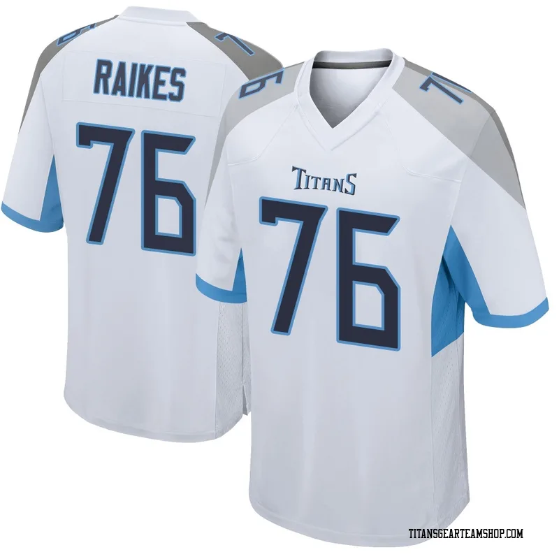 Youth Isaiah Raikes Tennessee Titans Nike Game Jersey - White