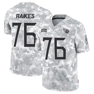 Youth Isaiah Raikes Tennessee Titans Nike Limited 2024 Salute to Service Jersey - Arctic Camo