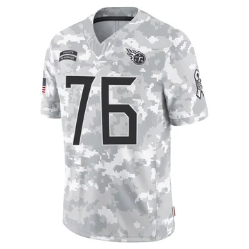 Youth Isaiah Raikes Tennessee Titans Nike Limited 2024 Salute to Service Jersey - Arctic Camo