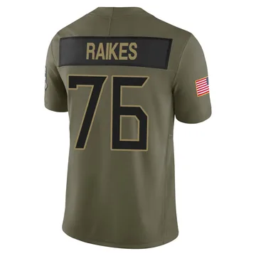 Youth Isaiah Raikes Tennessee Titans Nike Limited 2025 Salute to Service Jersey - Olive