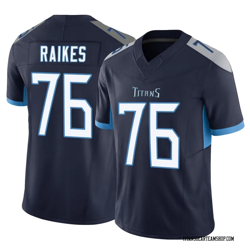 Youth Isaiah Raikes Tennessee Titans Nike Limited Vapor F.U.S.E. Jersey - Navy