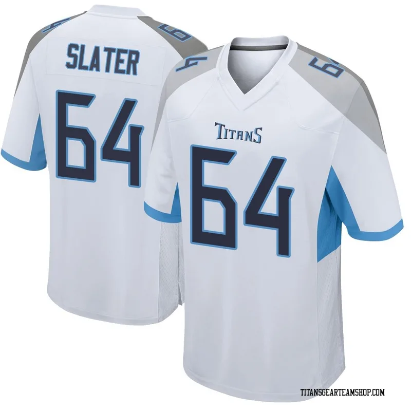 Youth Jackson Slater Tennessee Titans Nike Game Jersey - White