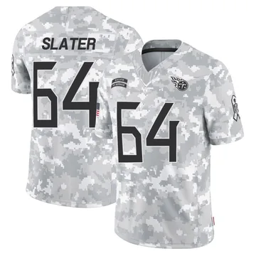 Youth Jackson Slater Tennessee Titans Nike Limited 2024 Salute to Service Jersey - Arctic Camo