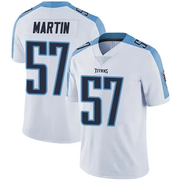 Youth Jacob Martin Tennessee Titans Nike Limited Vapor Untouchable Jersey - White