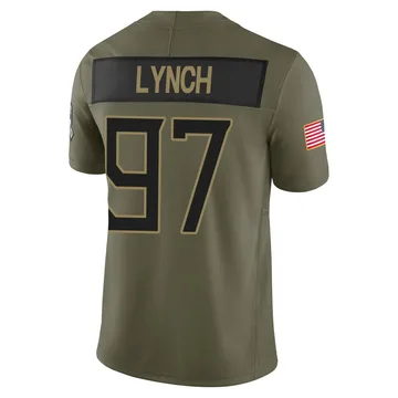 Youth James Lynch Tennessee Titans Nike Limited 2025 Salute to Service Jersey - Olive
