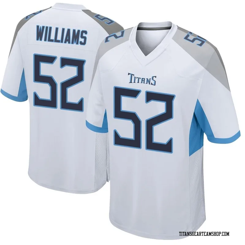 Youth James Williams Tennessee Titans Nike Game Jersey - White