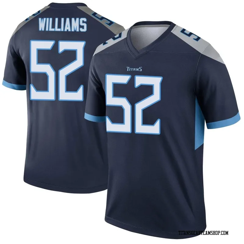 Youth James Williams Tennessee Titans Nike Legend Jersey - Navy