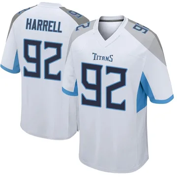 Youth Jaylen Harrell Tennessee Titans Nike Game Jersey - White