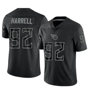 Youth Jaylen Harrell Tennessee Titans Nike Limited Reflective Jersey - Black
