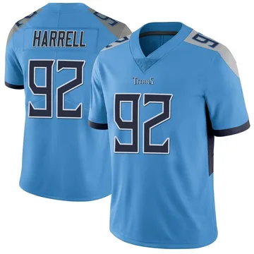 Youth Jaylen Harrell Tennessee Titans Nike Limited Vapor Untouchable Jersey - Light Blue