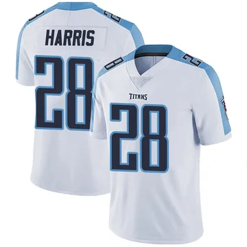 Youth Jermari Harris Tennessee Titans Nike Limited Vapor Untouchable Jersey - White