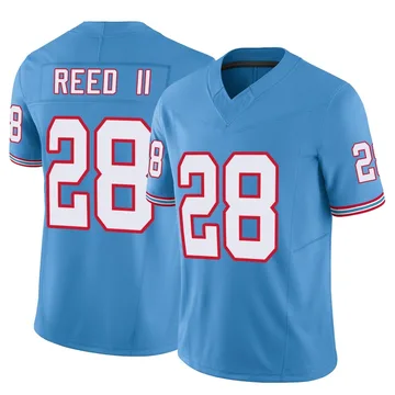 Youth Jerrick Reed II Tennessee Titans Nike Limited Vapor F.U.S.E. Jersey - Light Blue