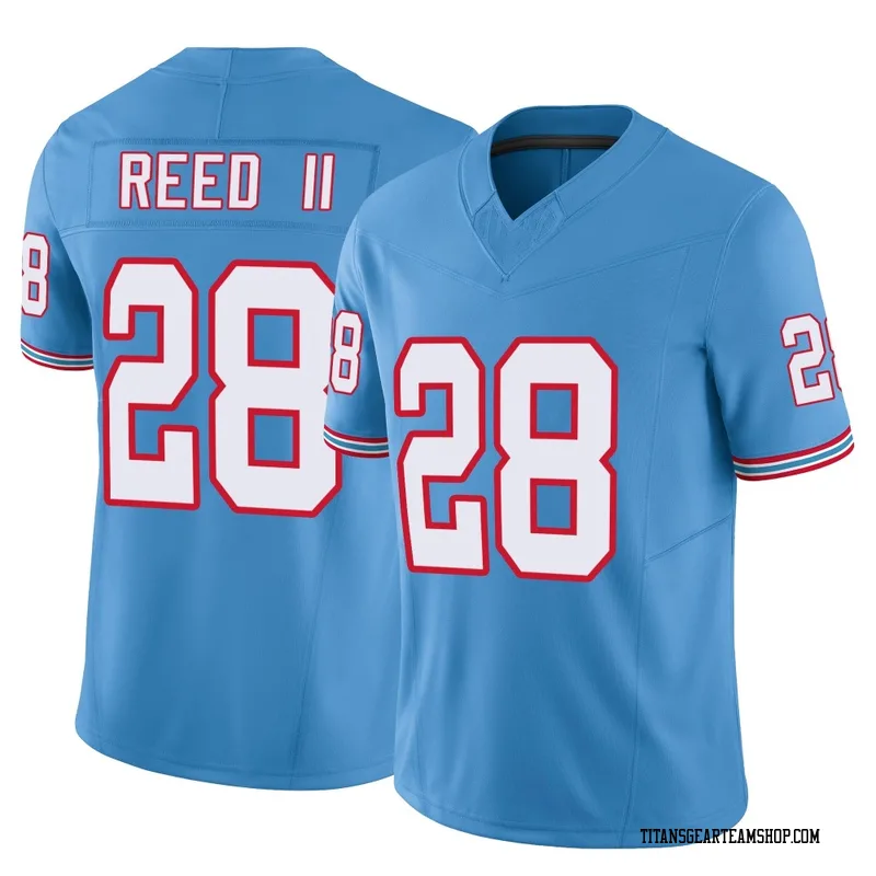 Youth Jerrick Reed II Tennessee Titans Nike Limited Vapor F.U.S.E. Jersey - Light Blue