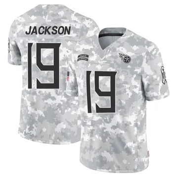 Youth Jha'Quan Jackson Tennessee Titans Nike Limited 2024 Salute to Service Jersey - Arctic Camo