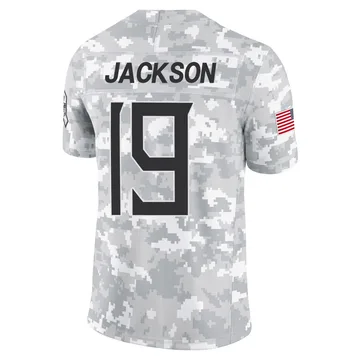 Youth Jha'Quan Jackson Tennessee Titans Nike Limited 2024 Salute to Service Jersey - Arctic Camo