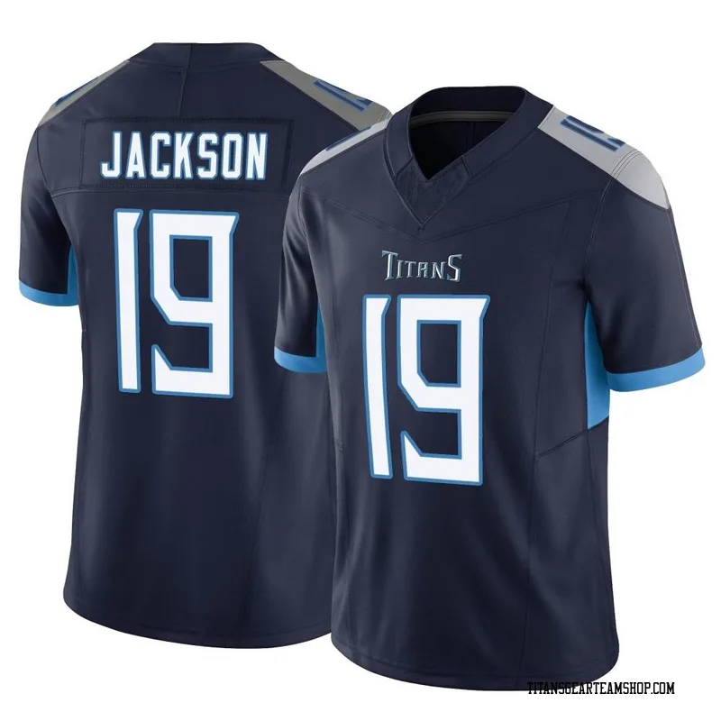 Youth Jha'Quan Jackson Tennessee Titans Nike Limited Vapor F.U.S.E. Jersey - Navy