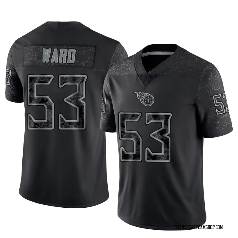 Youth Jihad Ward Tennessee Titans Nike Limited Reflective Jersey - Black