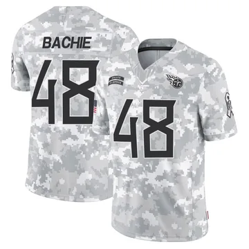 Youth Joe Bachie Tennessee Titans Nike Limited 2024 Salute to Service Jersey - Arctic Camo