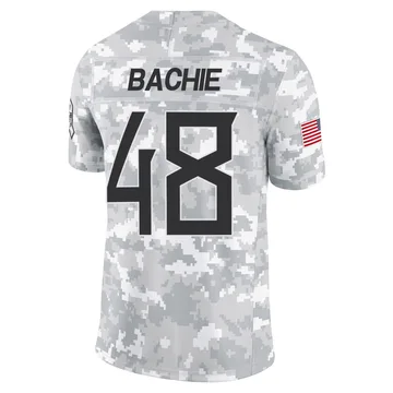 Youth Joe Bachie Tennessee Titans Nike Limited 2024 Salute to Service Jersey - Arctic Camo