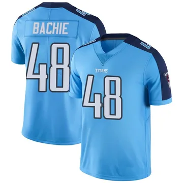 Youth Joe Bachie Tennessee Titans Nike Limited Color Rush Jersey - Light Blue
