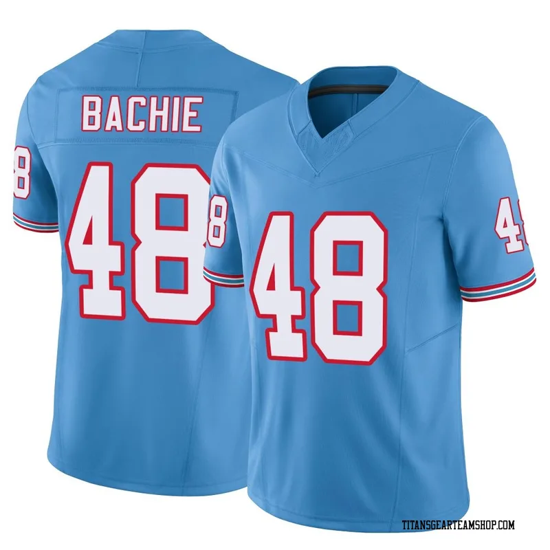 Youth Joe Bachie Tennessee Titans Nike Limited Vapor F.U.S.E. Jersey - Light Blue