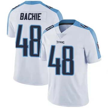 Youth Joe Bachie Tennessee Titans Nike Limited Vapor Untouchable Jersey - White