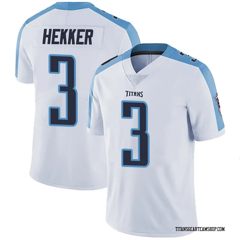 Youth Johnny Hekker Tennessee Titans Nike Limited Vapor Untouchable Jersey - White