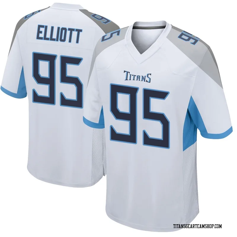 Youth Jordan Elliott Tennessee Titans Nike Game Jersey - White
