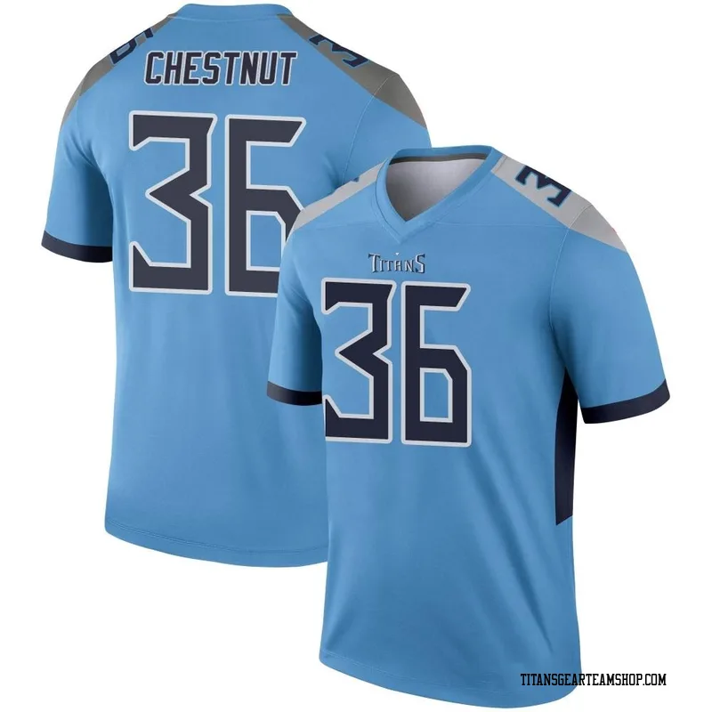 Youth Julius Chestnut Tennessee Titans Nike Legend Jersey - Light Blue