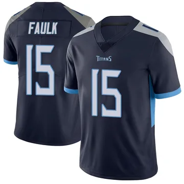 Youth Keldric Faulk Tennessee Titans Nike Limited Vapor Untouchable Jersey - Navy