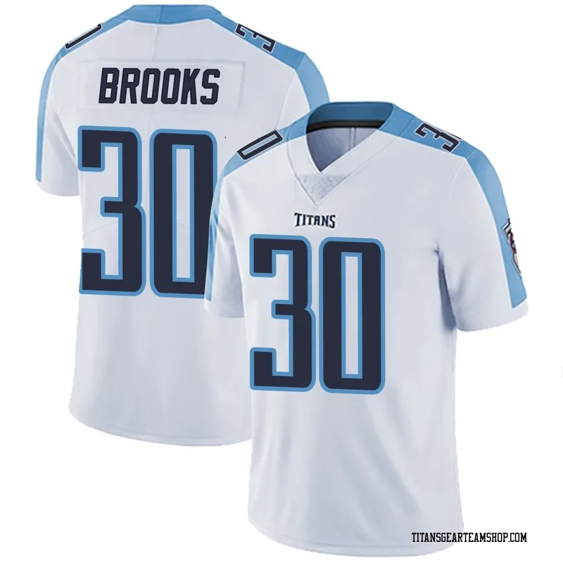 Youth Kendell Brooks Tennessee Titans Nike Limited Vapor Untouchable Jersey - White