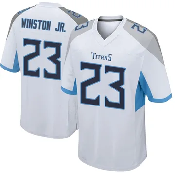 Youth Kevin Winston Jr. Tennessee Titans Nike Game Jersey - White