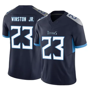 Youth Kevin Winston Jr. Tennessee Titans Nike Limited Vapor F.U.S.E. Jersey - Navy