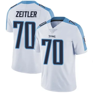 Youth Kevin Zeitler Tennessee Titans Nike Limited Vapor Untouchable Jersey - White