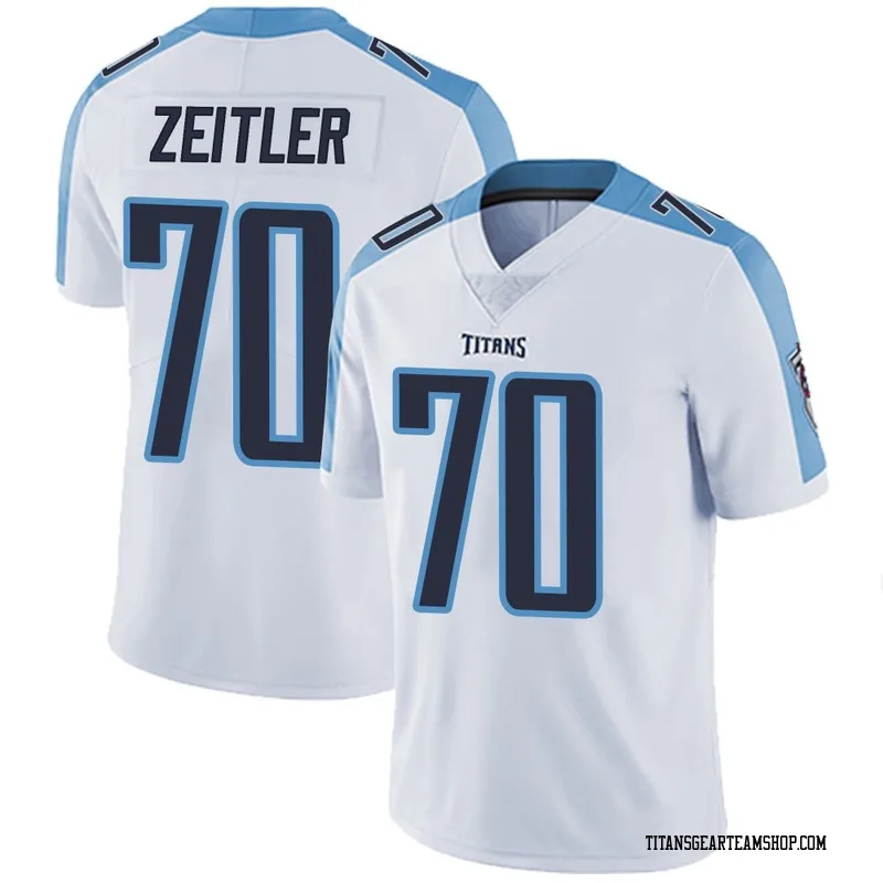 Youth Kevin Zeitler Tennessee Titans Nike Limited Vapor Untouchable Jersey - White