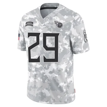 Youth Keydrain Calligan Tennessee Titans Nike Limited 2024 Salute to Service Jersey - Arctic Camo