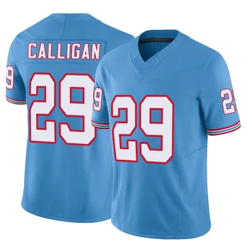 Youth Keydrain Calligan Tennessee Titans Nike Limited Vapor F.U.S.E. Jersey - Light Blue