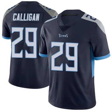 Youth Keydrain Calligan Tennessee Titans Nike Limited Vapor Untouchable Jersey - Navy