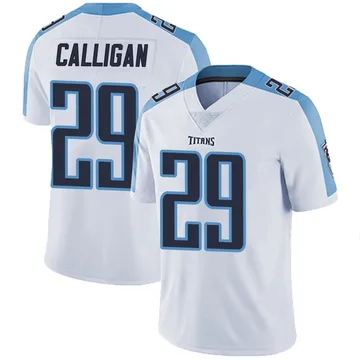 Youth Keydrain Calligan Tennessee Titans Nike Limited Vapor Untouchable Jersey - White
