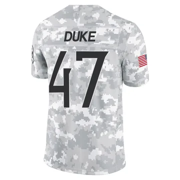 Youth Khalid Duke Tennessee Titans Nike Limited 2024 Salute to Service Jersey - Arctic Camo