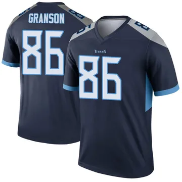 Youth Kylen Granson Tennessee Titans Nike Legend Jersey - Navy