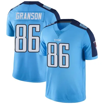 Youth Kylen Granson Tennessee Titans Nike Limited Color Rush Jersey - Light Blue
