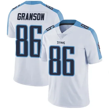 Youth Kylen Granson Tennessee Titans Nike Limited Vapor Untouchable Jersey - White