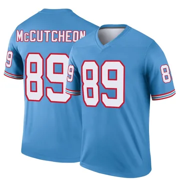 Youth Lance McCutcheon Tennessee Titans Nike Legend Oilers Throwback Jersey - Light Blue